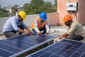 rooftop solar installation in Jaipur by professional solar installers